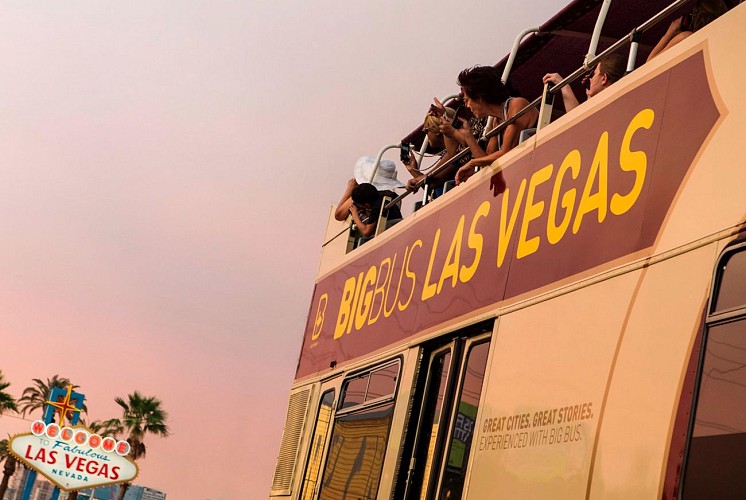 Las Vegas Hop-on-Hop-off Bustour - Pass für 1, 2, oder 3 Tage