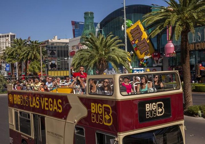 Tour de Las Vegas en bus à arrêts multiples – Pass 1 ou 2 jours