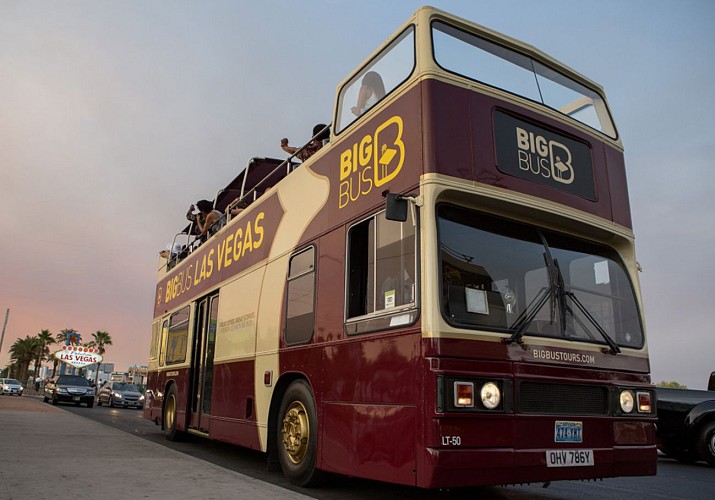 Tour di Las Vegas su autobus a fermate multiple - Pass 1, 2 o 3 giorni