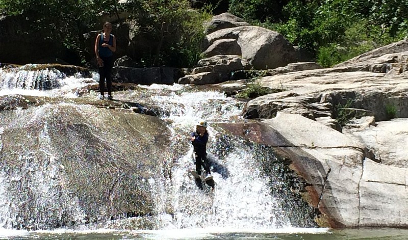 Canyoning in the Gours du Ray – Departing from Gréolières (40 mins. from Grasse)