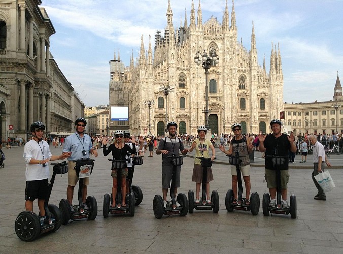 Visita de Milán en segway con un grupo de reducido