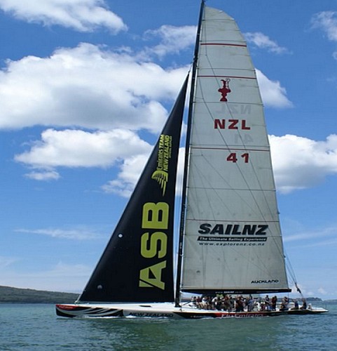 Croisière à bord d’un voilier de la Coupe de l’America - Auckland