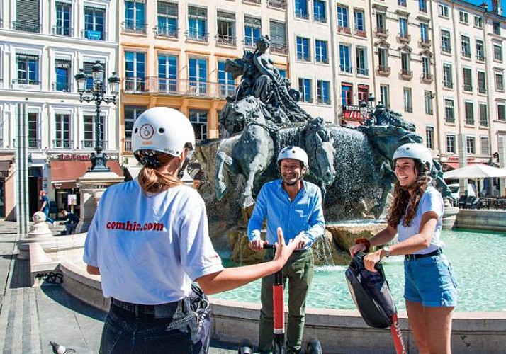 Corso di avviamento all'uso del segway in centro a Lione - 1 ora