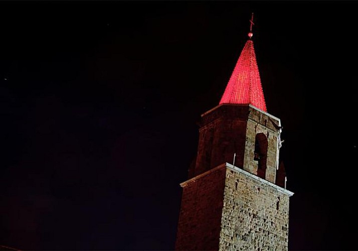 Visite guidée à pied de Fréjus en soirée