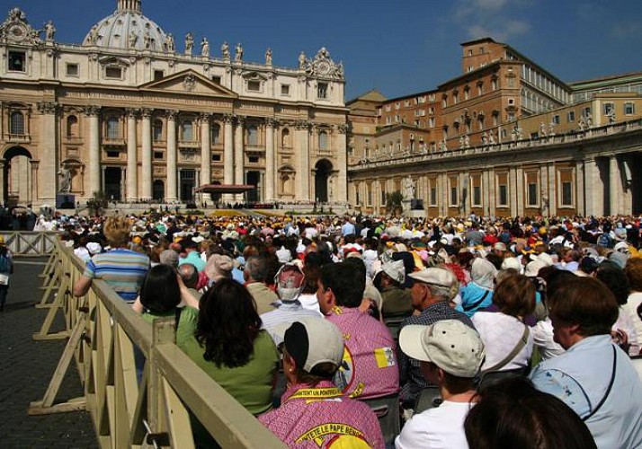 Audience pontificale au Vatican