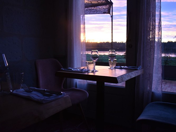 Restaurant Nuances - Vue sur Loire
