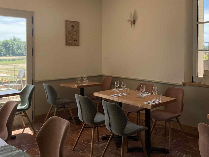 Salle du restaurant Nuances - La Chapelle-sur-Loire