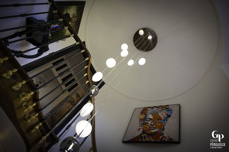 la Maison au Cedre - Escalier