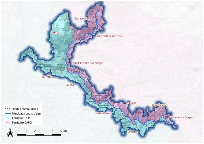 Les gorges de la Siagne - Espace Natura 2000
