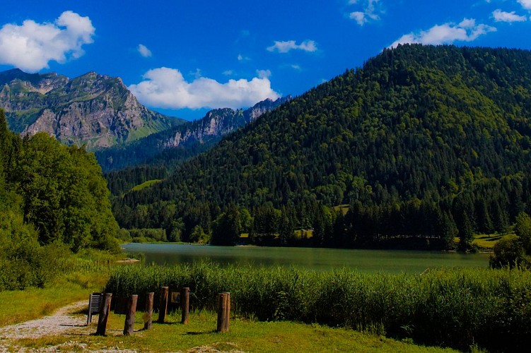 Pêche au lac de Vallon