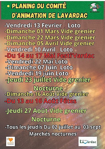 animations Lavardac 2026