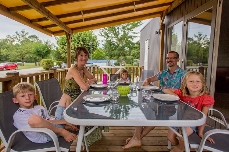 Camping les plages de l'Ain