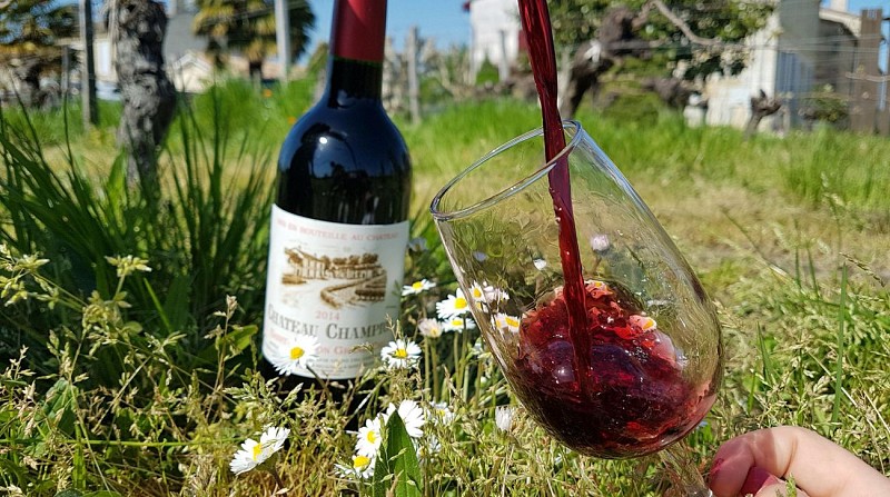 bouteille et verre
