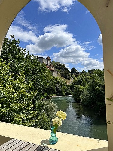 La Galupe - Vue terrasse