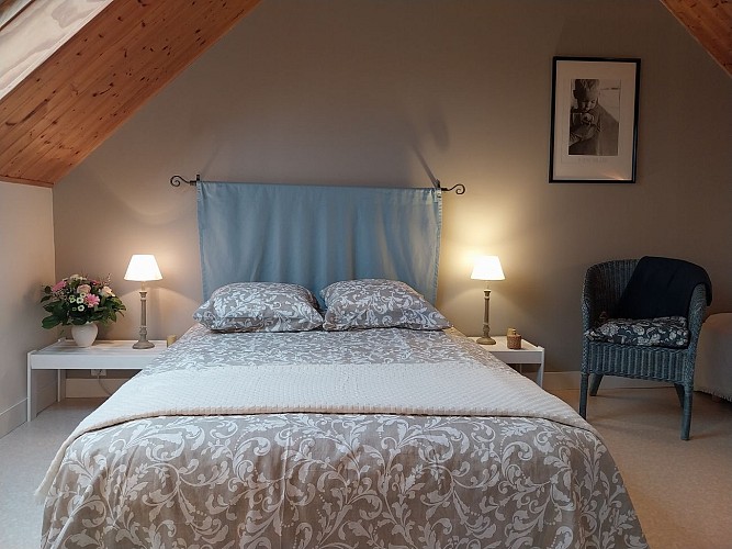 En Normandie 15mn Rouen, Gîte-Chambres d'hôtes de charme"La Bénardière 76".Cuisine, salon, 2 chambres, 7 personnes. Accès rapide mer.