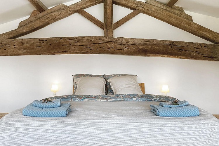 la chambre- la clochette du Carnay - le gîte