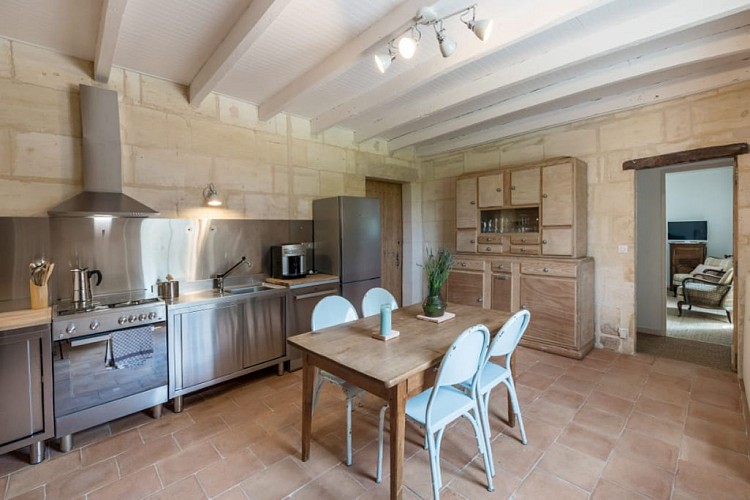 cuisine - la Clochette du Carnay - le gîte