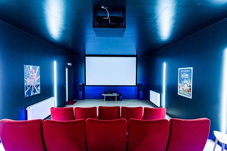 Cinéma Gite au P'tit Tchestê à Hontanx avec Gites de France Landes