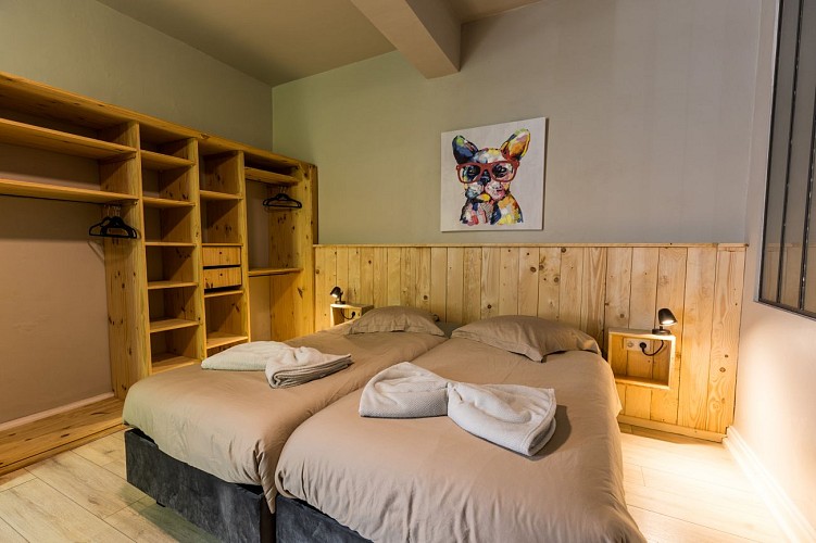 Chambre Gite au P'tit Tchestê à Hontanx avec Gites de France Landes