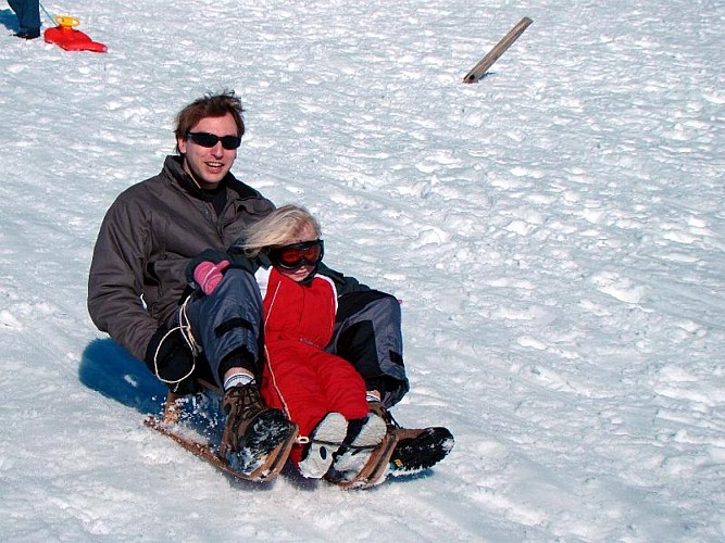 Piste de luge