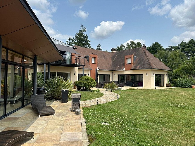 Terrasse extérieure vue 2