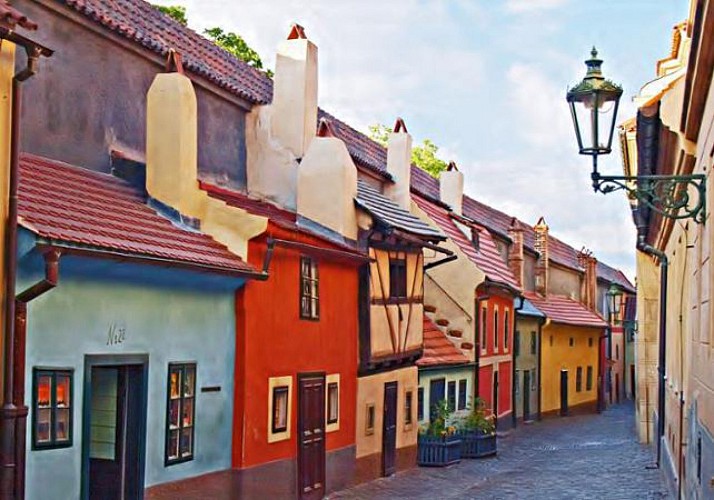 Visite guidée du château de Prague: la cathédrale Saint Guy et la ruelle d’or – en français