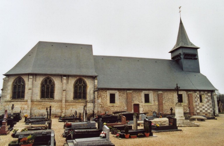 Point 2 : église d'Houppeville