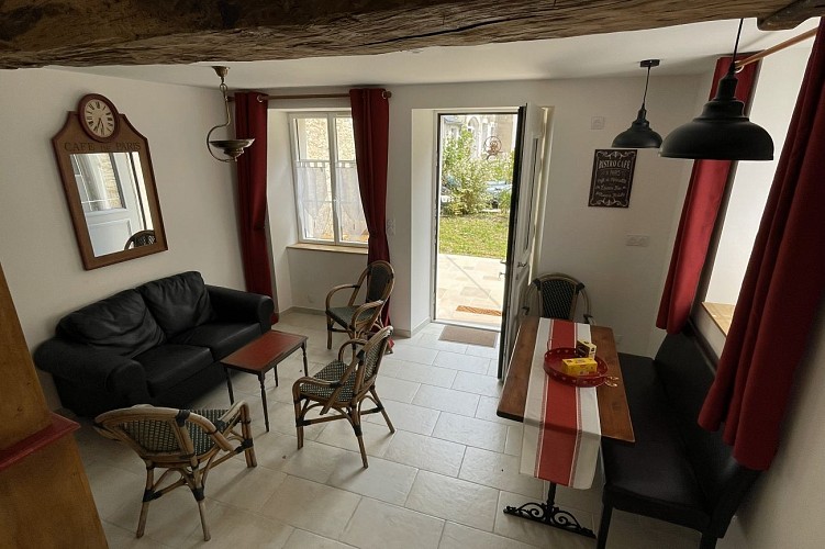 séjour sur terrasse