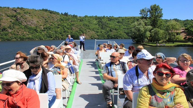 Kreuzfahrtschiff ausflug in die Loire-Schluchten
