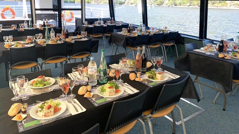 Bateau-croisière promenade dans les Gorges de la Loire