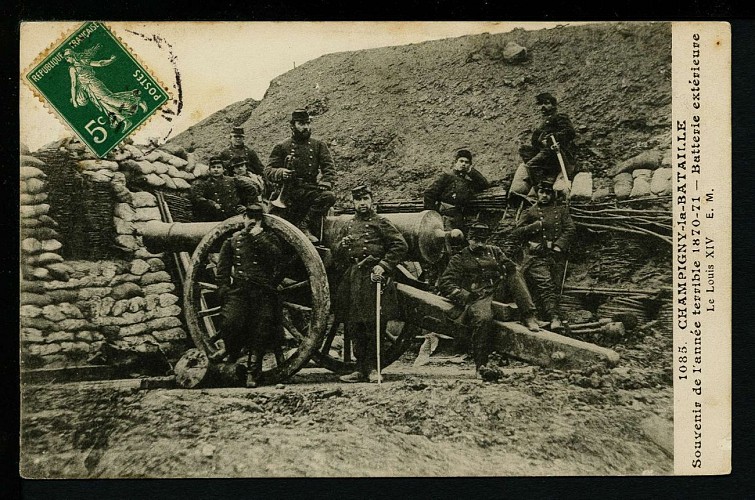 Batterie extérieure - 1870
