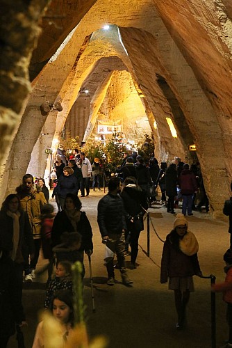 Marché de Noël en troglo de Doué-en-Anjou