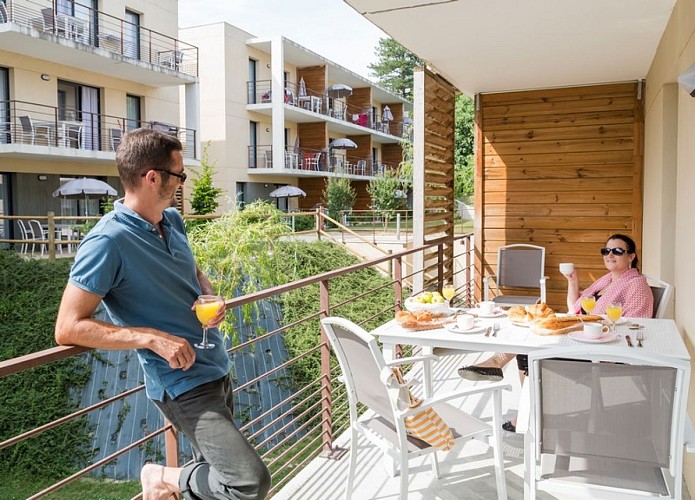 Odalys Le Clos Saint Michel - Terrasse - Chinon, Val de Loire, France