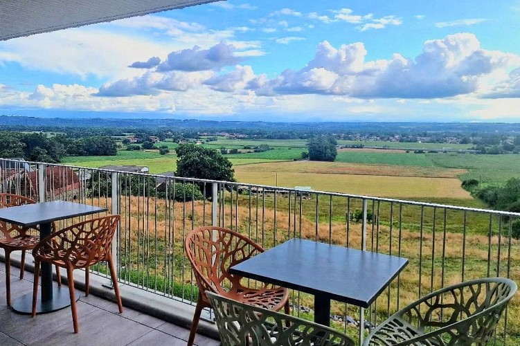Panoramique des Pyrénées - Terrasse