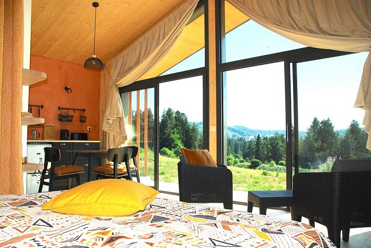 Peace & Lodges - West Lodge cocooning, en duo nature & sauna au bois