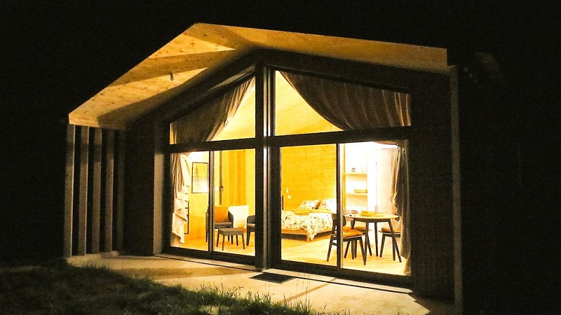 Peace & Lodges - West Lodge cocooning, en duo nature & sauna au bois