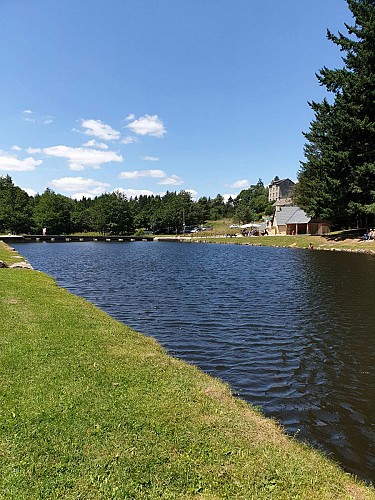 La Plage, Plan d'Eau Naturel au Chambon-sur-Lignon