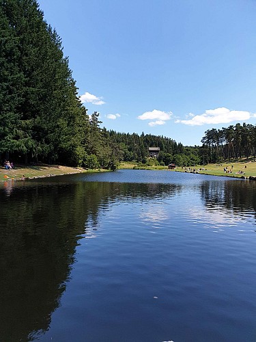 La Plage, Plan d'Eau Naturel au Chambon-sur-Lignon