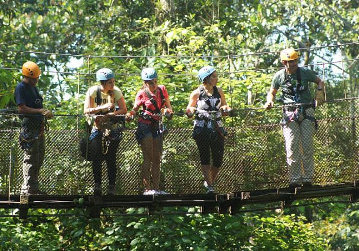 Ultimate explorer : téléphérique, tyroliennes, pont suspendu et balade en forêt - A proximité du Parc national Braulio Carrillo