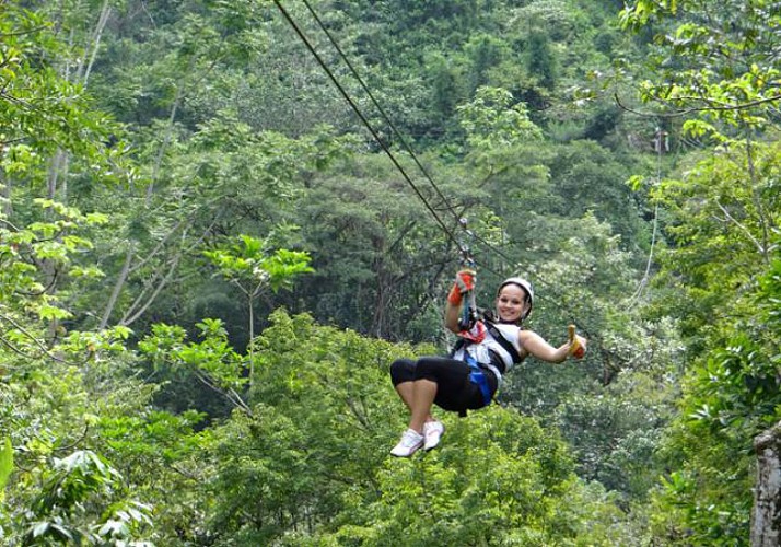 Zip-line Tour and Cable Car Ride through The Canopy – On The Pacific Coast