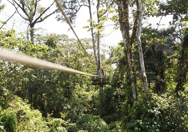 Zip-line Tour and Cable Car Ride through The Canopy – On The Pacific Coast