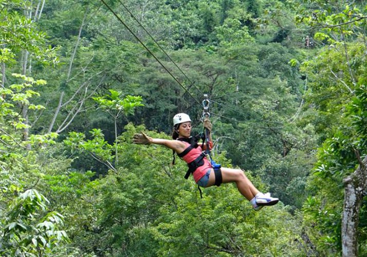 Zip-line Tour and Cable Car Ride through The Canopy – On The Pacific Coast