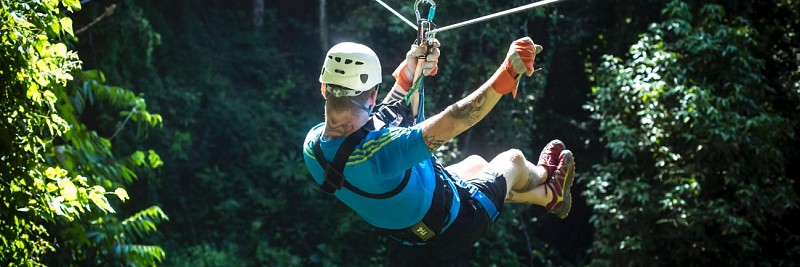 Zip-line Tour and Cable Car Ride through The Canopy – On The Pacific Coast