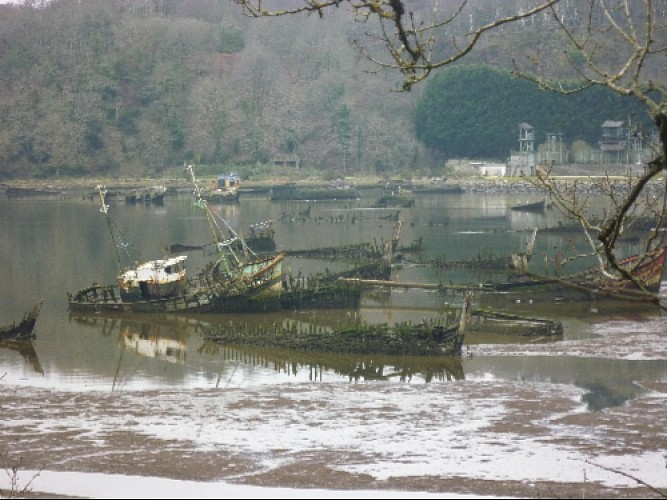 Cemetery of the boats of Kerhervy