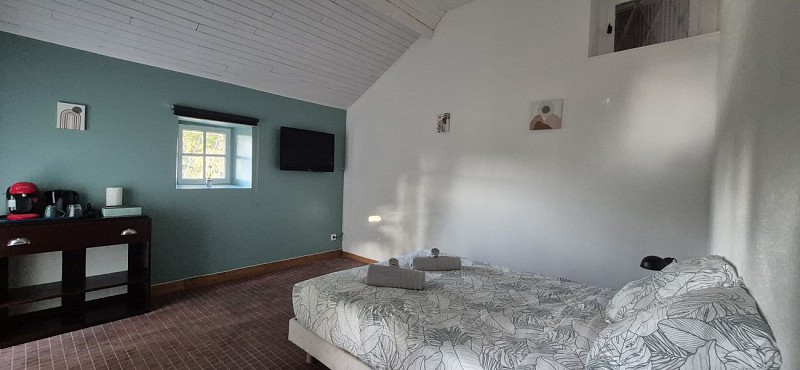 vu d'ensemble de la chambre