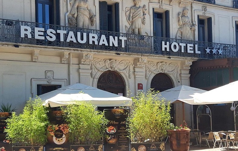 Grand Hôtel Molière à Pézenas - Extérieur