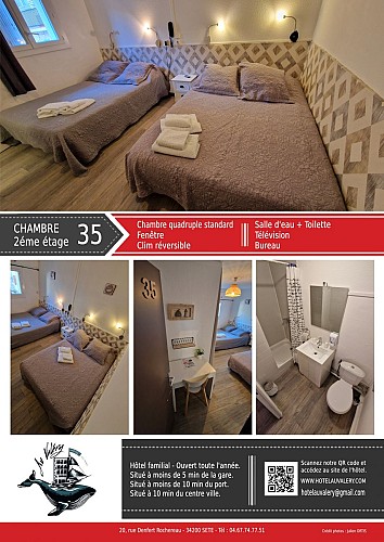 HOTEL AU VALERY SETE (PRESENTATION CH35)