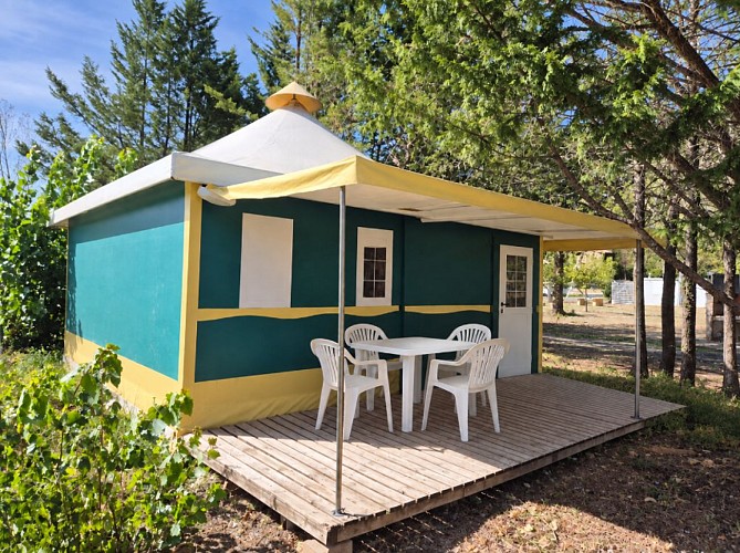 Bungalow toilé
