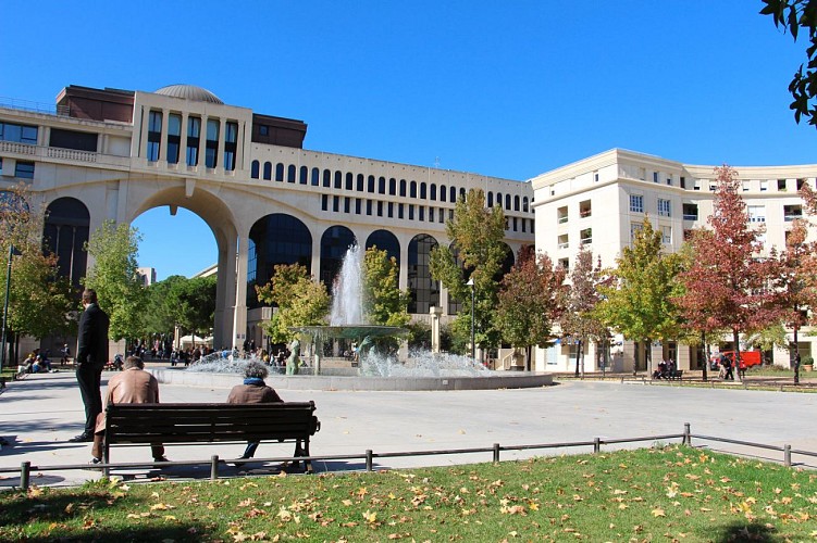 Place de Thessalie Montpellier