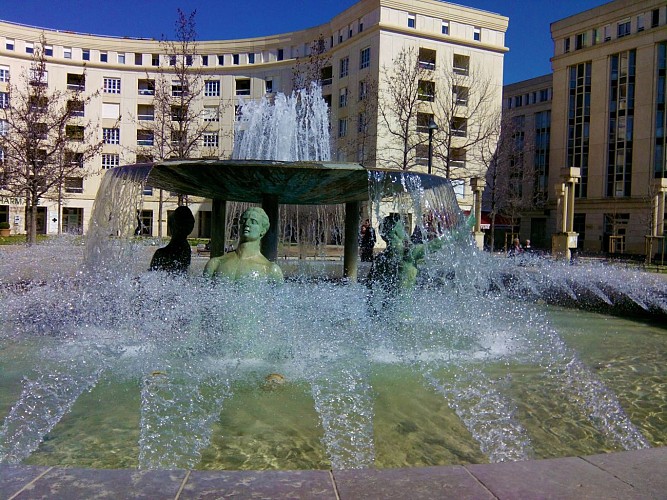 Place de Thessalie Montpellier